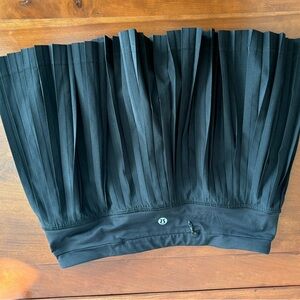 Lululemon Black Pleated Skirt